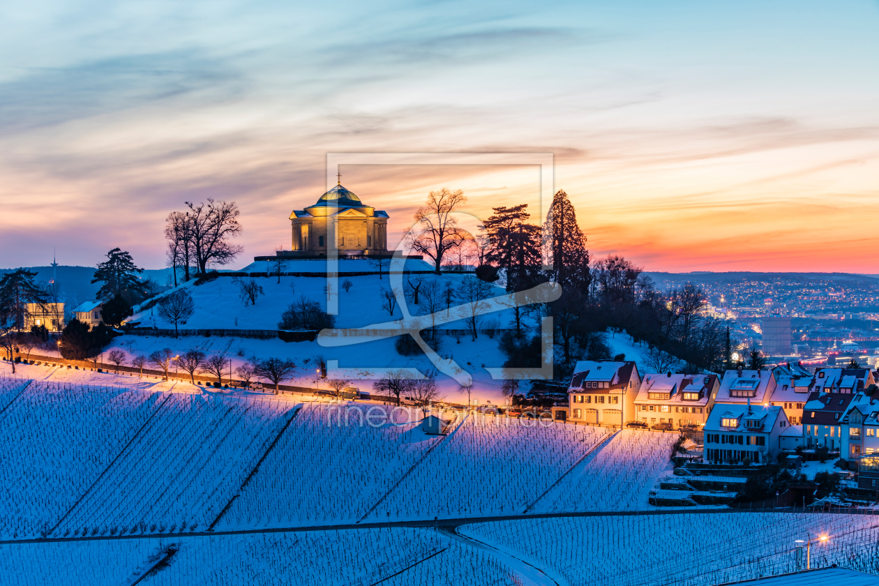 Bild-Nr.: 12389014 Grabkapelle in Stuttgart im Winter erstellt von dieterich