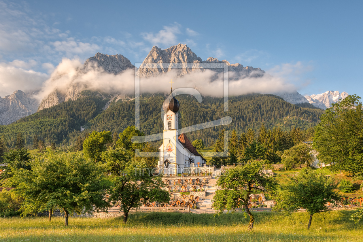 Bild-Nr.: 12390077 Kirche in Obergrainau in Bayern erstellt von Michael Valjak