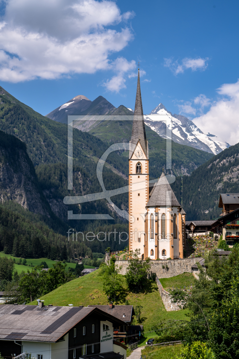 Bild-Nr.: 12390583 Heiligenblut und Grossglockner erstellt von Achim Thomae
