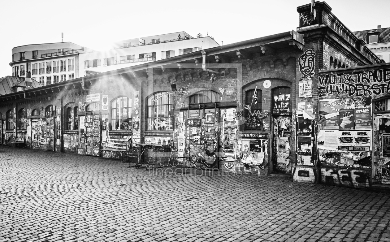 Bild-Nr.: 12390714 Street BW Hamburg erstellt von Nordbilder