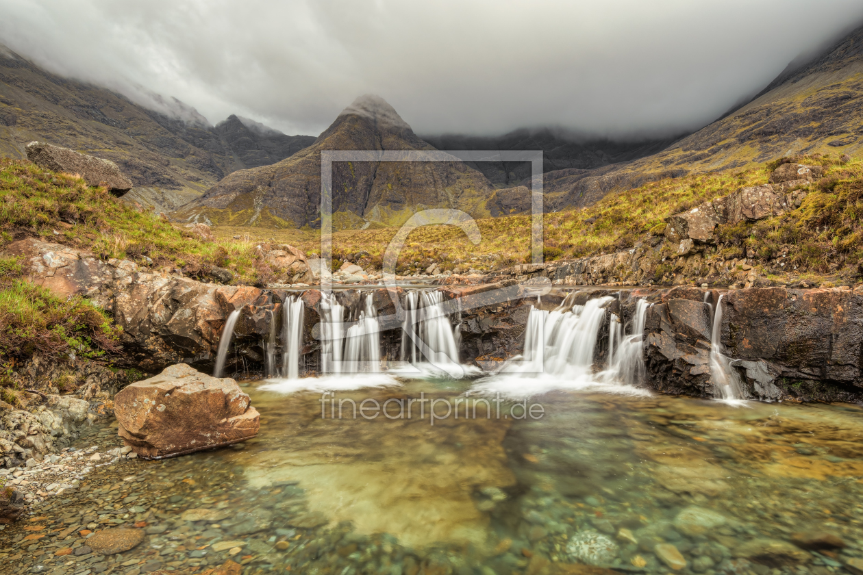 Bild-Nr.: 12392630 Fairy Pools auf der Isle of Skye in Schottland erstellt von Michael Valjak