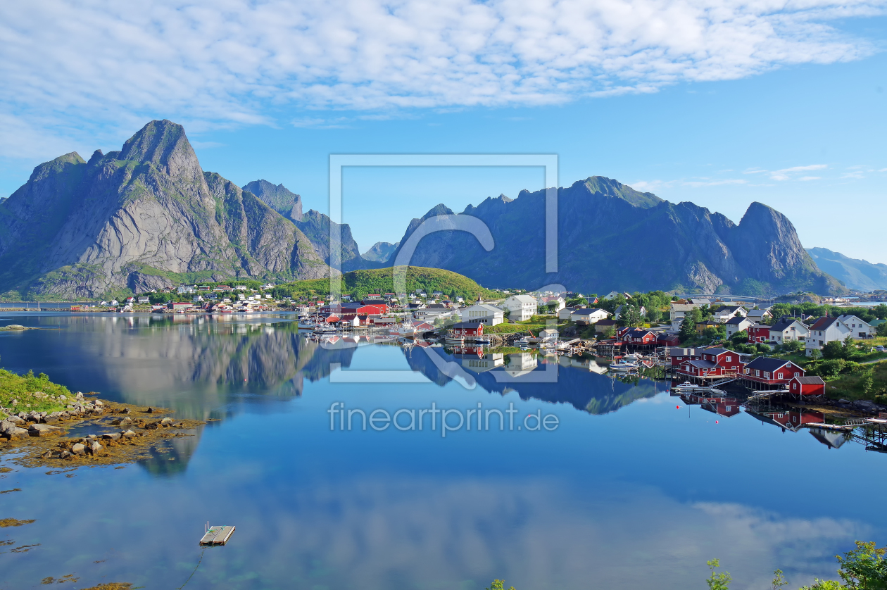 Bild-Nr.: 12392756 Reine auf den Lofoten erstellt von reinhard Pantke