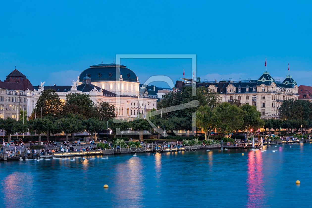 Bild-Nr.: 12394255 Opernhaus am Zürichsee in Zürich erstellt von dieterich