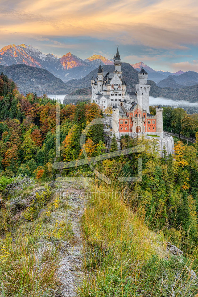 Bild-Nr.: 12395882 Das Märchenschloss in Bayern erstellt von Michael Valjak