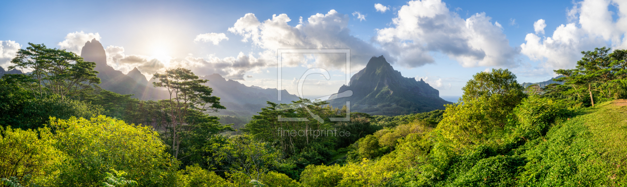 Bild-Nr.: 12396039 Mont Rotui auf Moorea erstellt von eyetronic