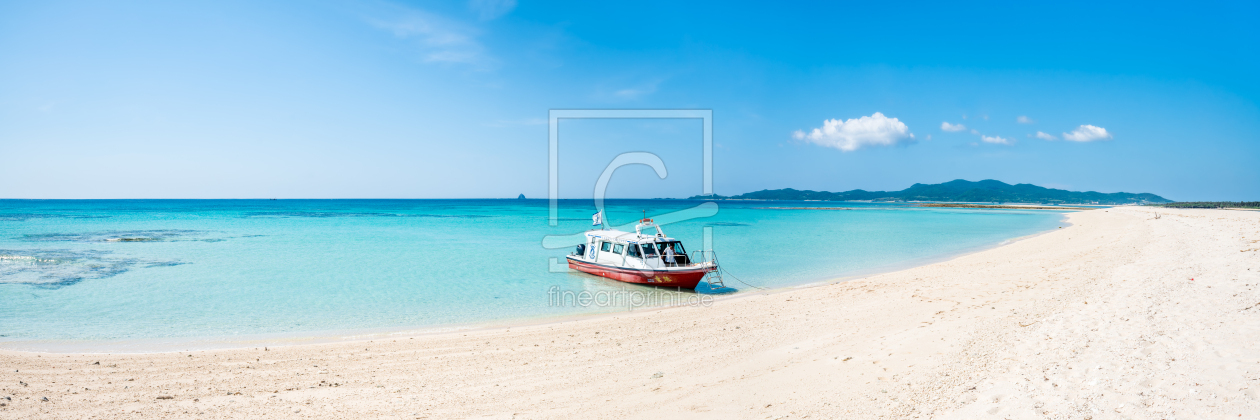 Bild-Nr.: 12396812 Weißer Sandstrand auf Kumejima erstellt von eyetronic