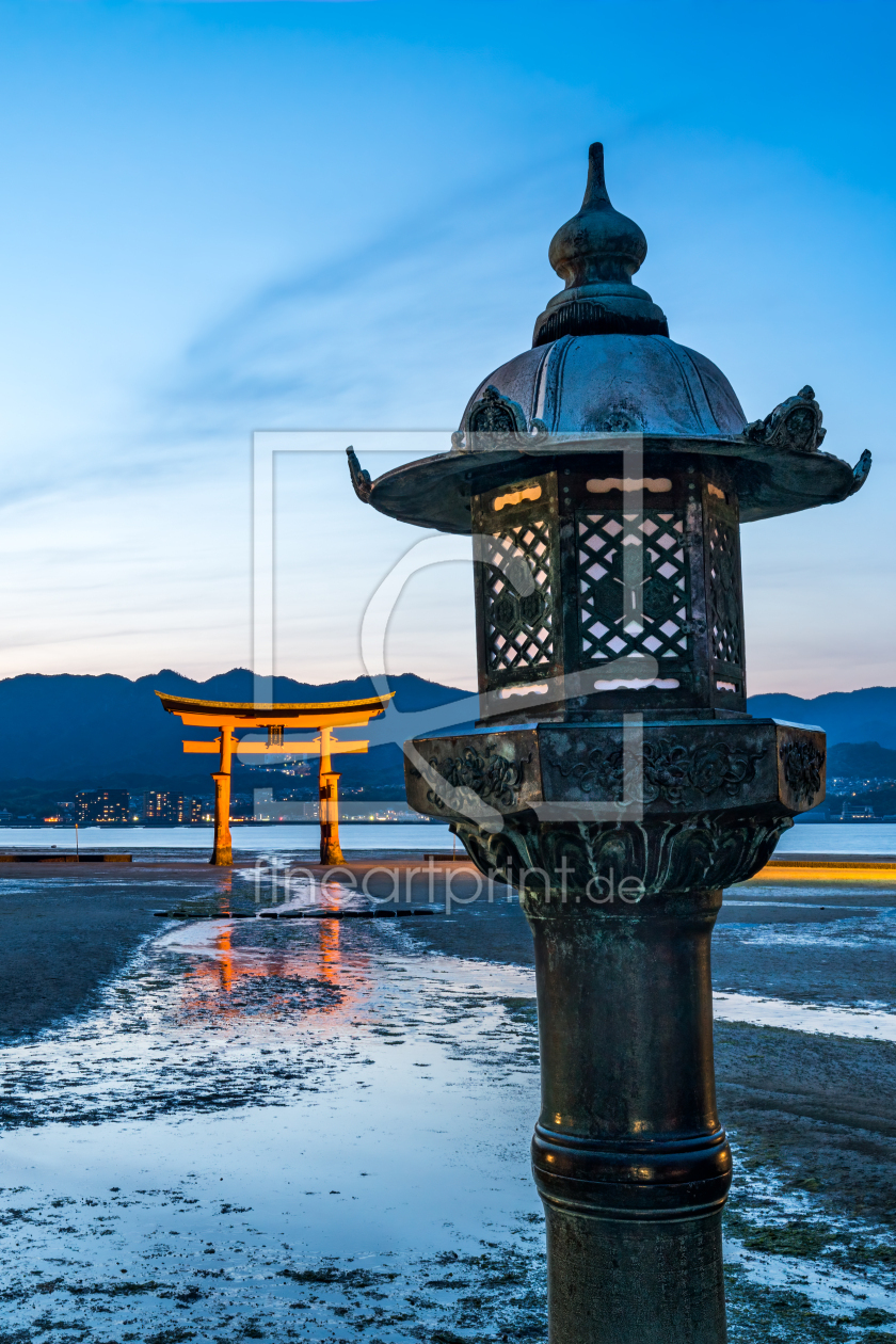 Bild-Nr.: 12397004 Torii auf Miyajima erstellt von eyetronic