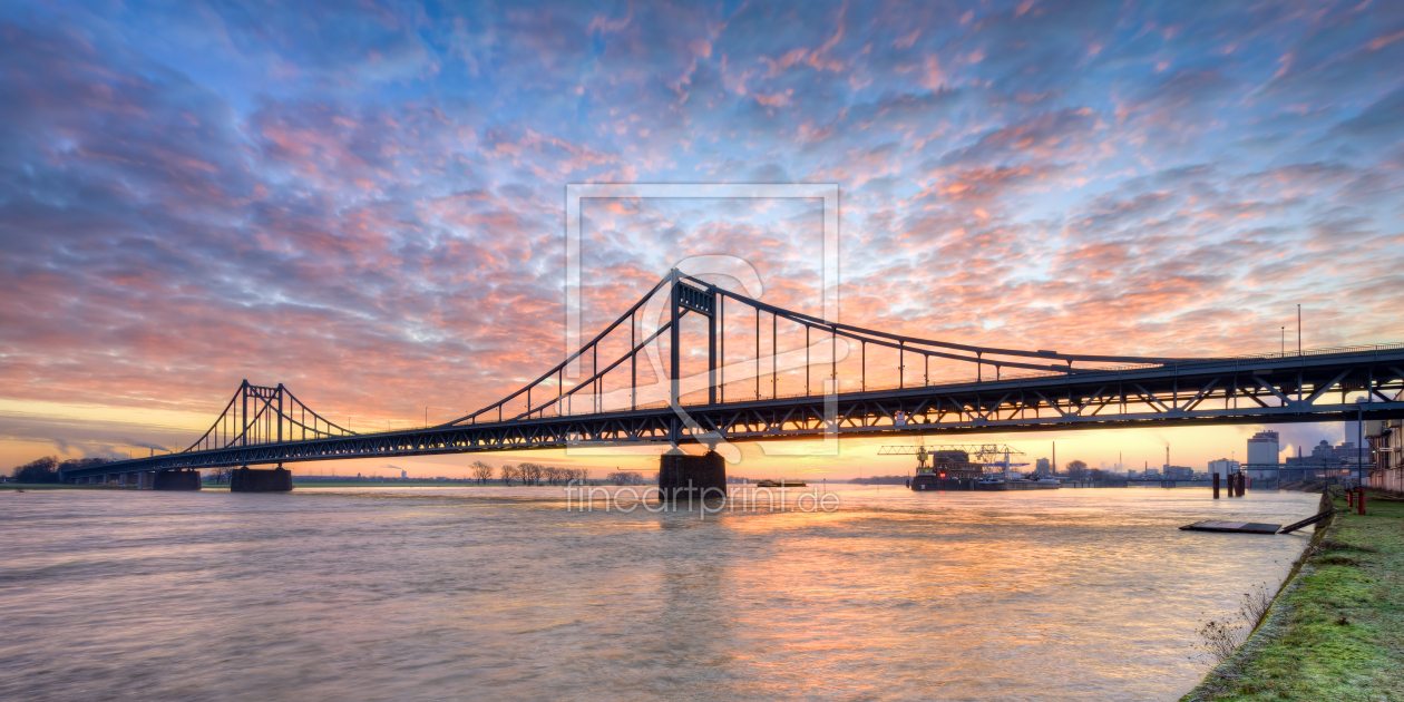 Bild-Nr.: 12397112 Krefeld-Uerdingener Rheinbrücke erstellt von Michael Valjak