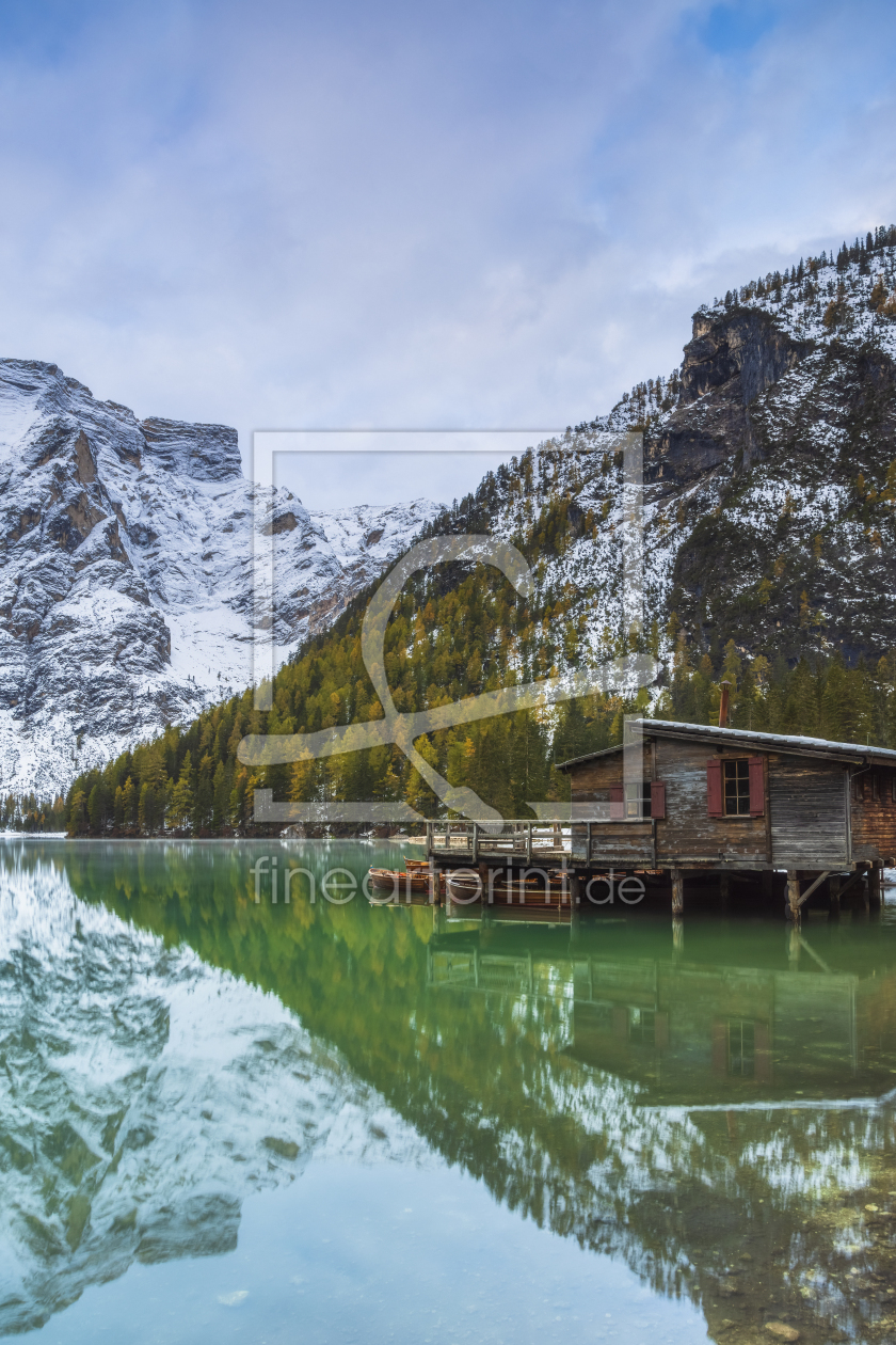 Bild-Nr.: 12397633 Stille am Pragser Wildsee erstellt von Daniela Beyer