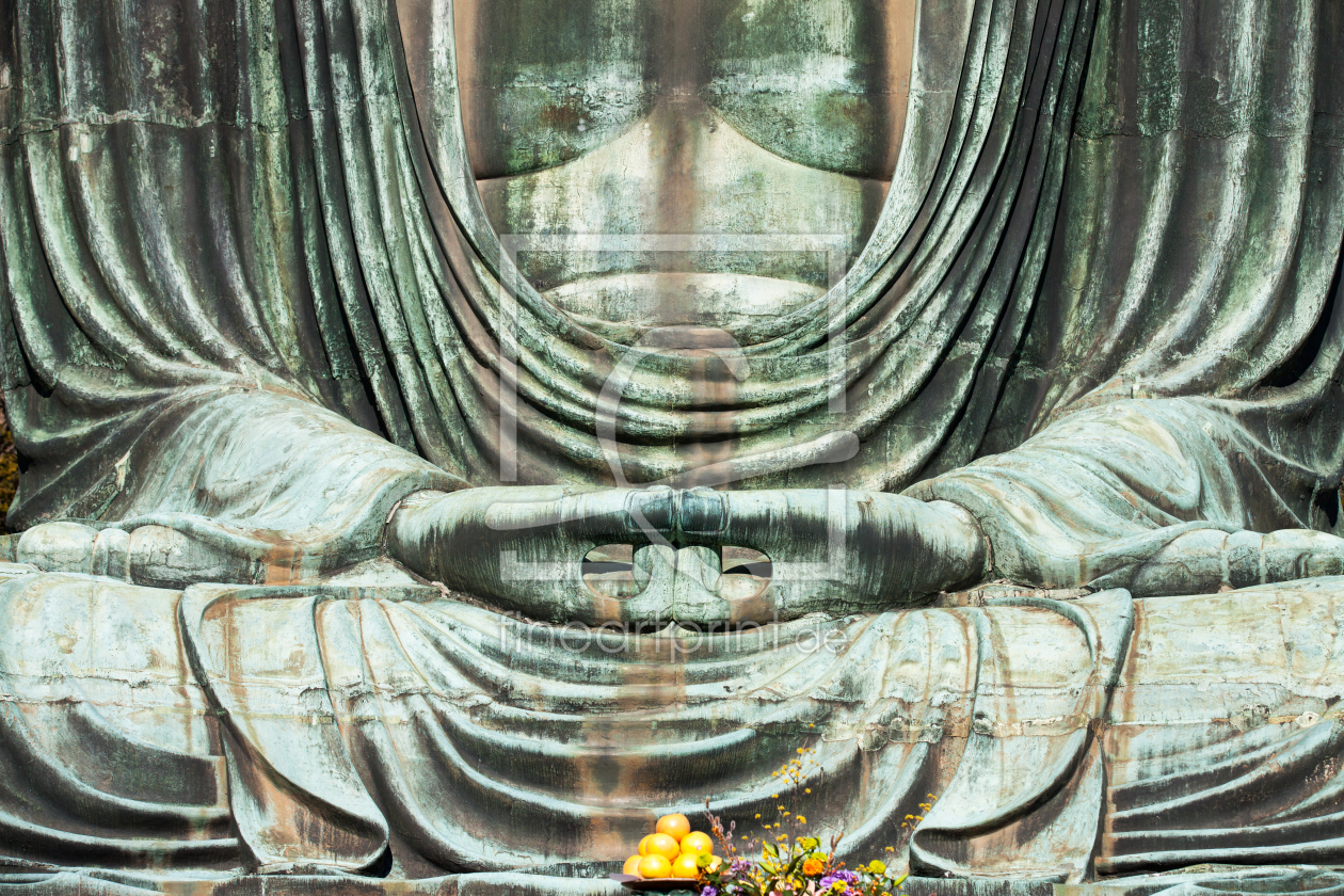 Bild-Nr.: 12398171 Daibutsu Buddha Statue in Kamakura erstellt von eyetronic