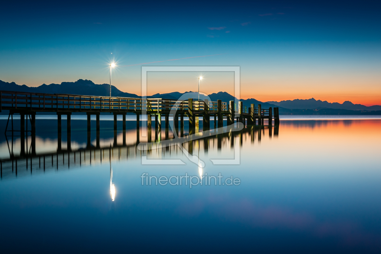 Bild-Nr.: 12402899 Abend am Chiemsee erstellt von Martin Wasilewski