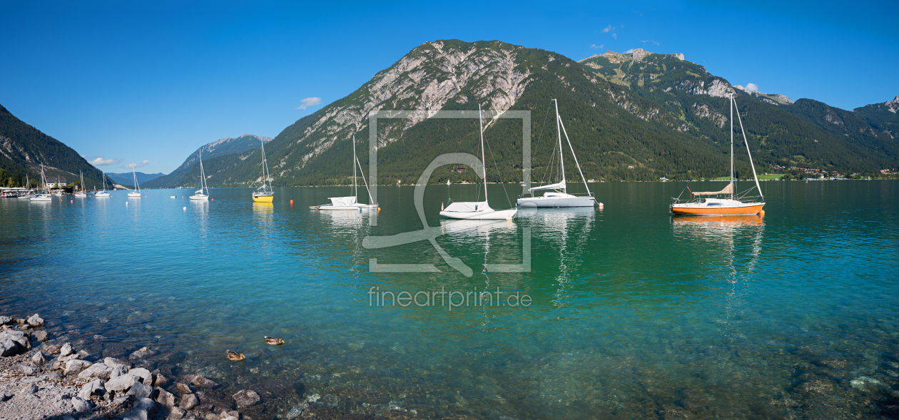 Bild-Nr.: 12403959 Segelboote am Achensee erstellt von SusaZoom