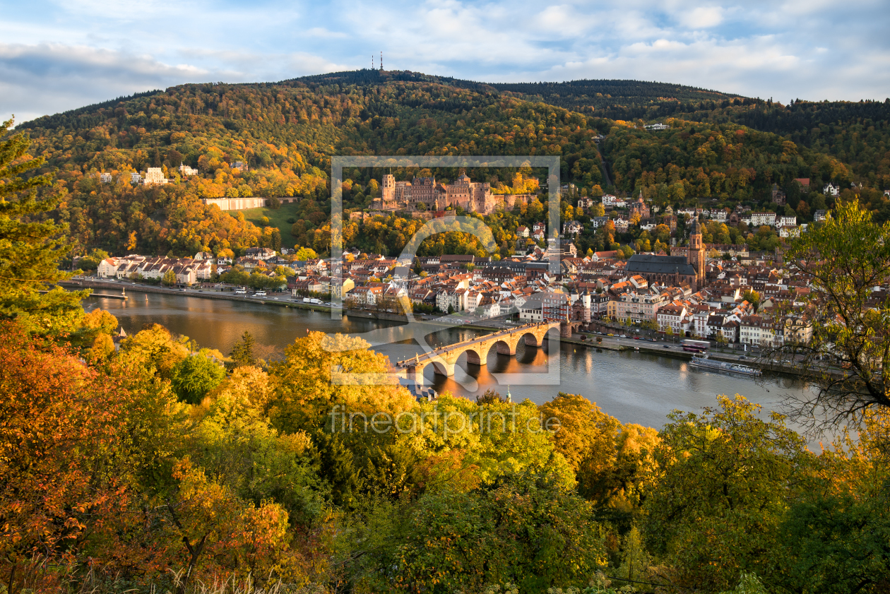 Bild-Nr.: 12407023 Heidelberg im Herbst erstellt von eyetronic