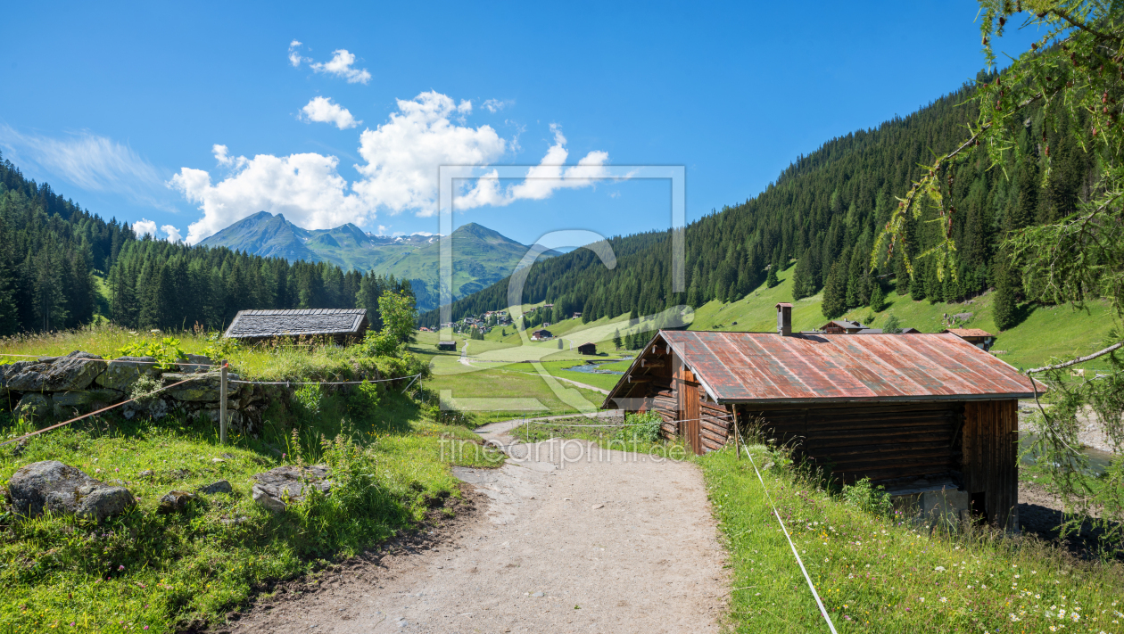Bild-Nr.: 12407157 Dischmatal Davos Schweizer Alpenlandschaft  erstellt von SusaZoom