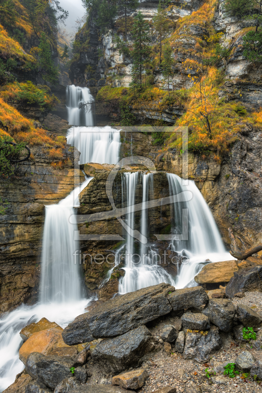 Bild-Nr.: 12407745 Wasserfall bei Garmisch-Partenkirchen erstellt von Michael Valjak