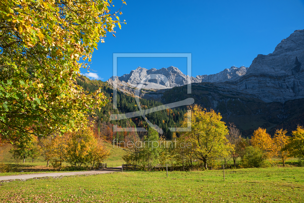 Bild-Nr.: 12408127 Herbst im Karwendelgebirge erstellt von SusaZoom