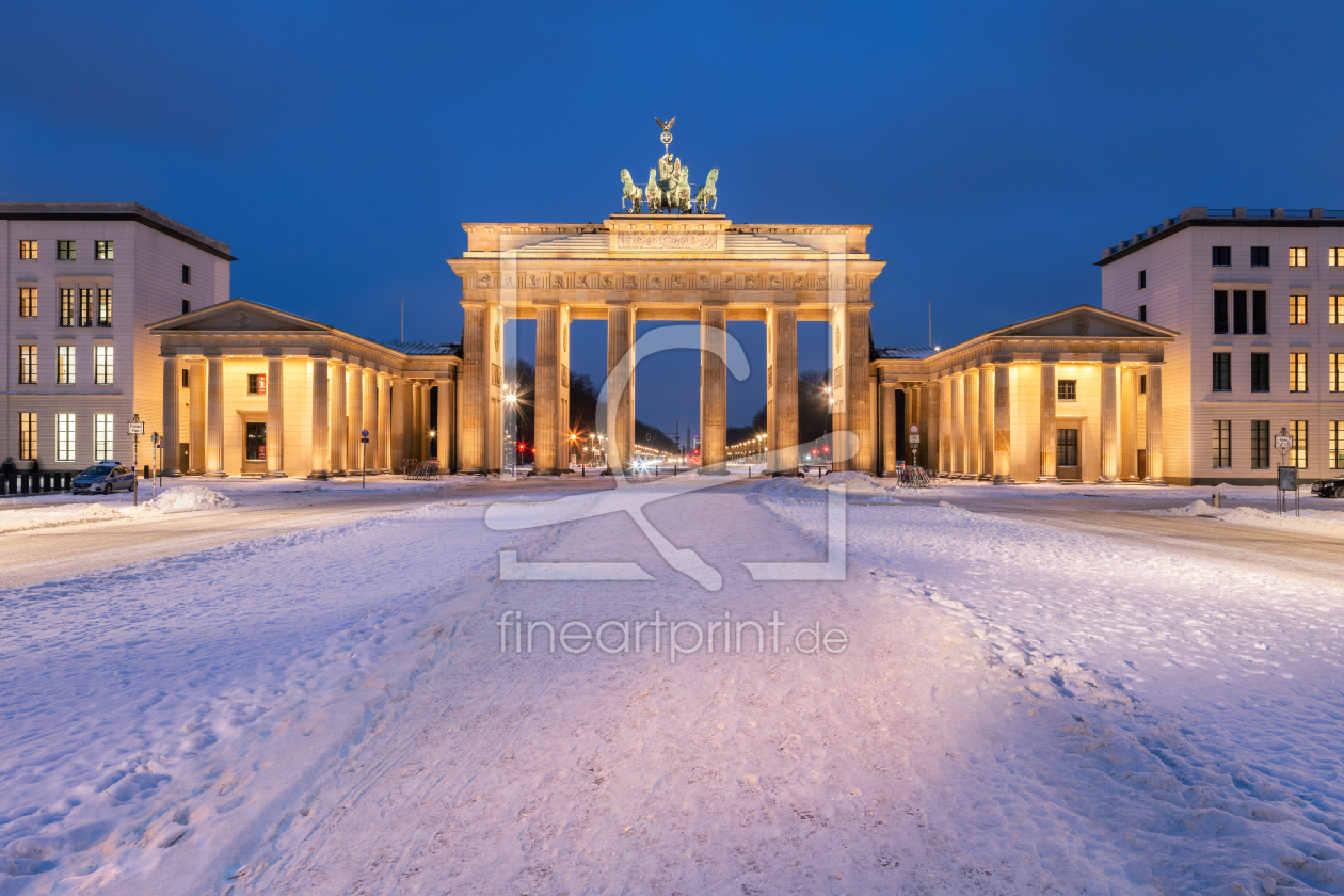 Bild-Nr.: 12410287 Brandenburger Tor im Winter erstellt von eyetronic