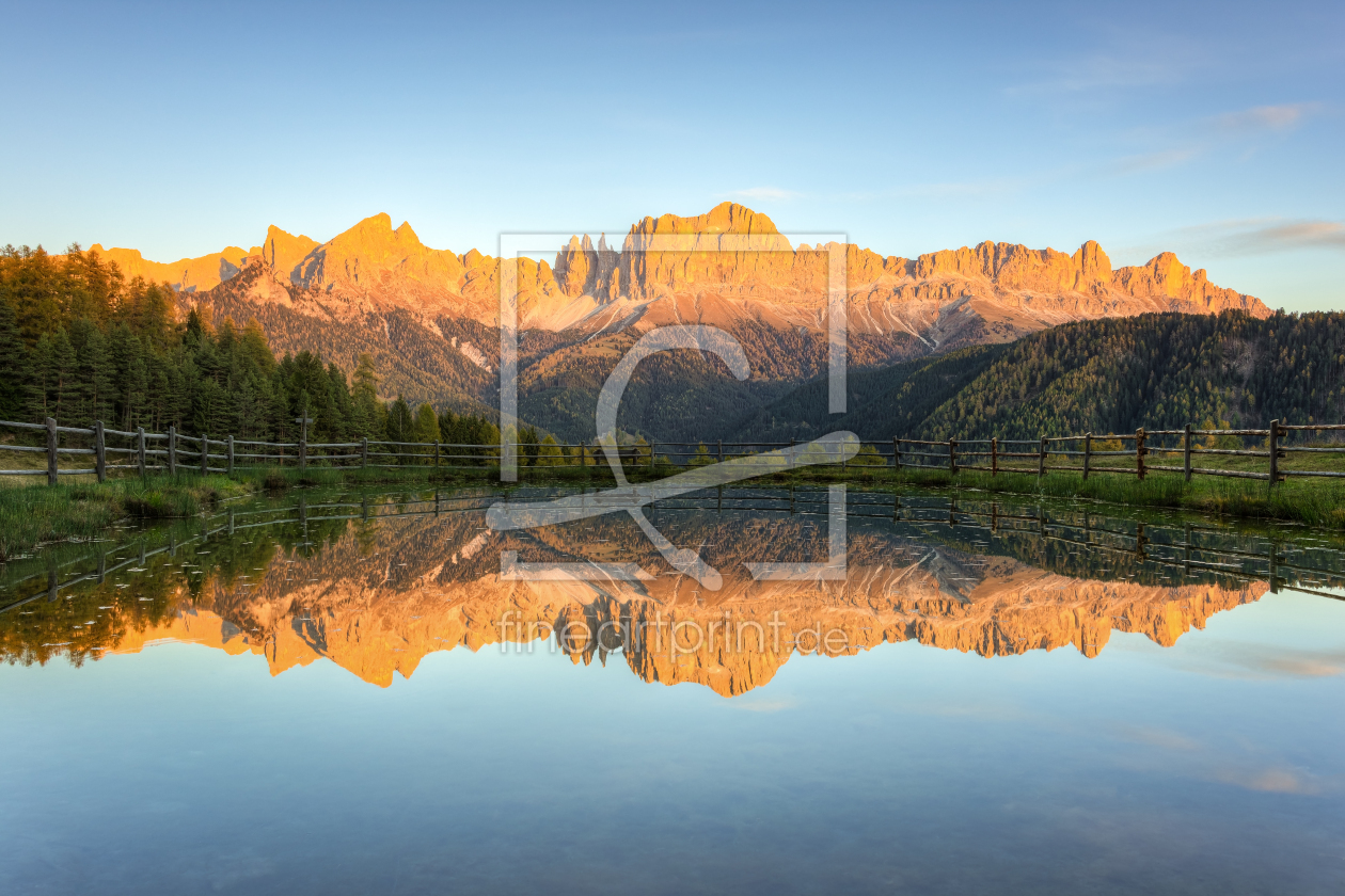 Bild-Nr.: 12411297 Alpenglühen am Rosengarten in Südtirol erstellt von Michael Valjak