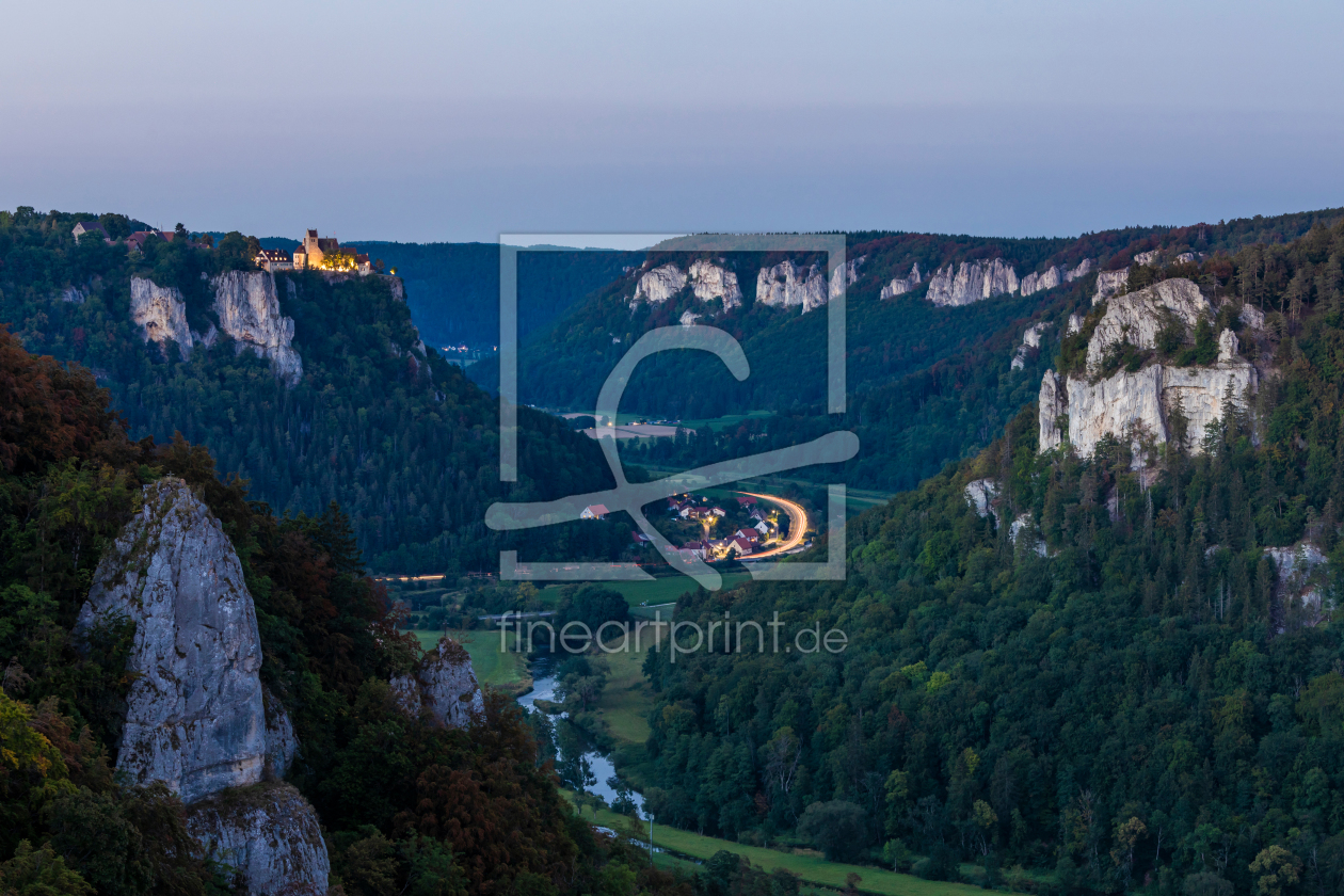 Bild-Nr.: 12412169 Schloss Werenwag im Naturpark Obere Donau   erstellt von dieterich