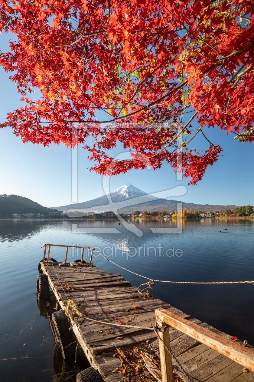 Bild-Nr.: 12413099 Berg Fuji im Herbst erstellt von eyetronic