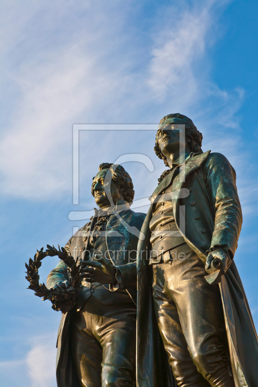 Bild-Nr.: 12413286 Goethe-Schiller-Denkmal in Weimar erstellt von dieterich