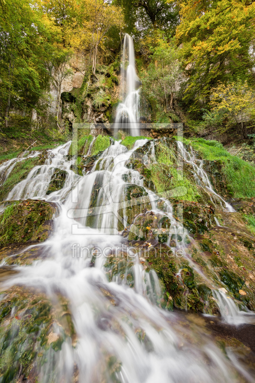 Bild-Nr.: 12413396 Uracher Wasserfall Schwäbische Alb erstellt von Michael Valjak