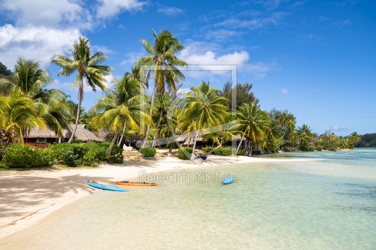 Bild-Nr.: 12413499 Urlaub am Palmenstrand in der Südsee erstellt von eyetronic