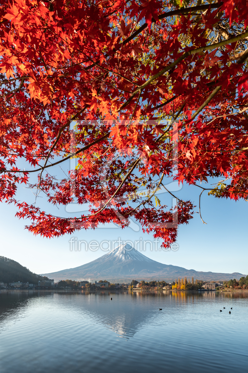 Bild-Nr.: 12413812 Berg Fuji im Herbst erstellt von eyetronic