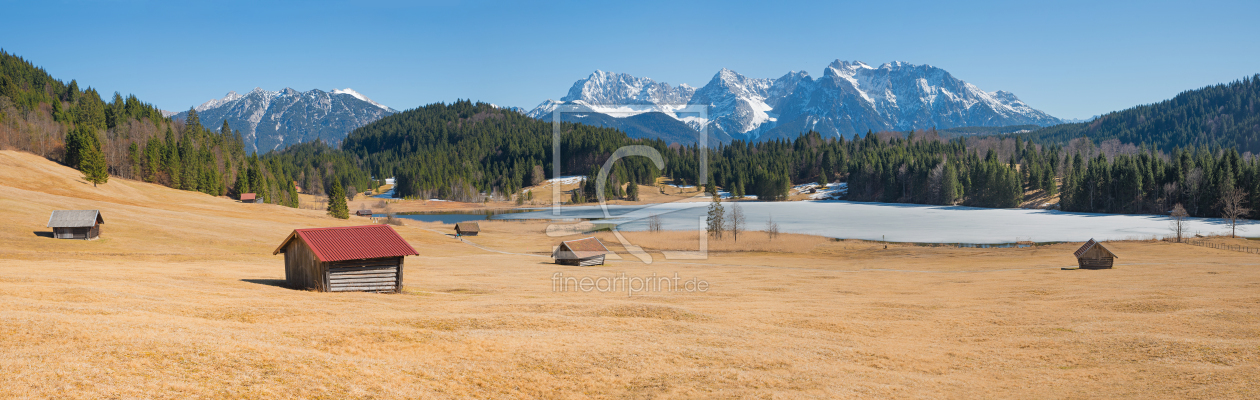 Bild-Nr.: 12414097 Karwendelblick am Geroldsee erstellt von SusaZoom