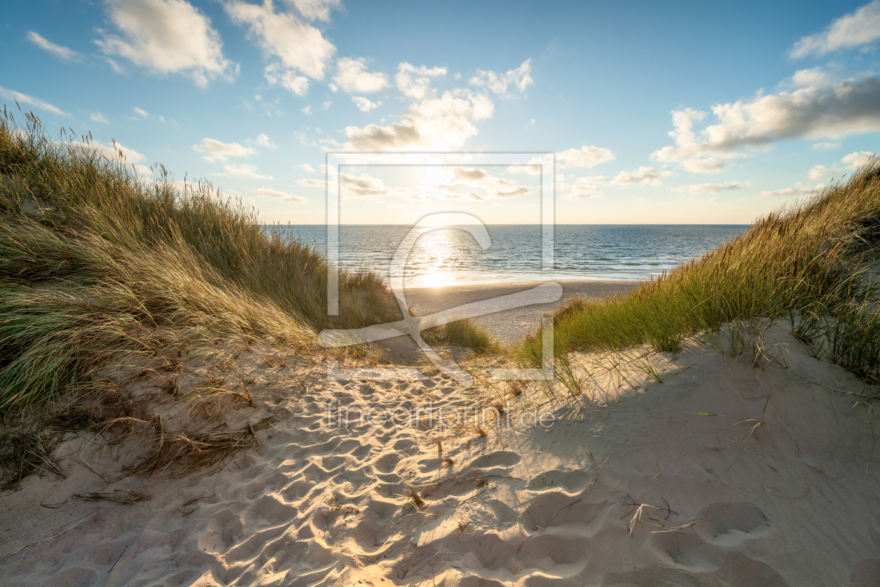 Bild-Nr.: 12414719 Sonnenuntergang am Strand erstellt von eyetronic