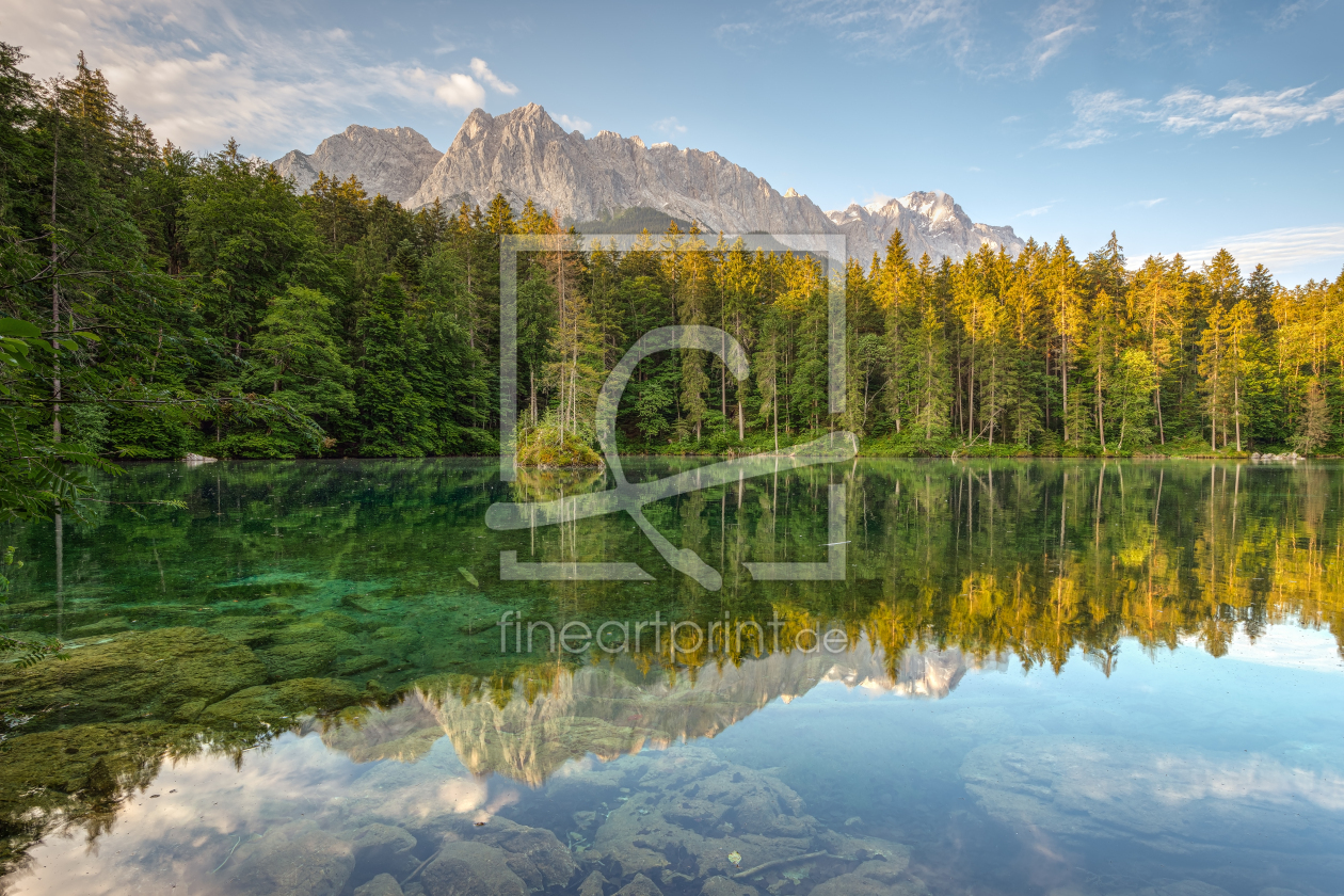 Bild-Nr.: 12415009 Badersee in Grainau in Bayern erstellt von Michael Valjak