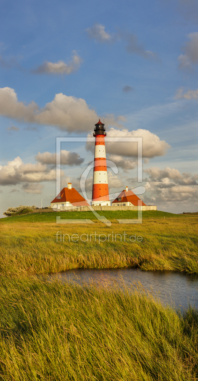 Bild-Nr.: 12418227 Leuchtturm Westerheversand erstellt von KundenNr-360966