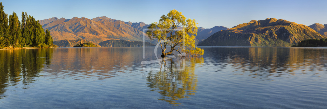 Bild-Nr.: 12418231 Lake Wanaka bei Sonnenaufgang in Neuseeland erstellt von KundenNr-360966