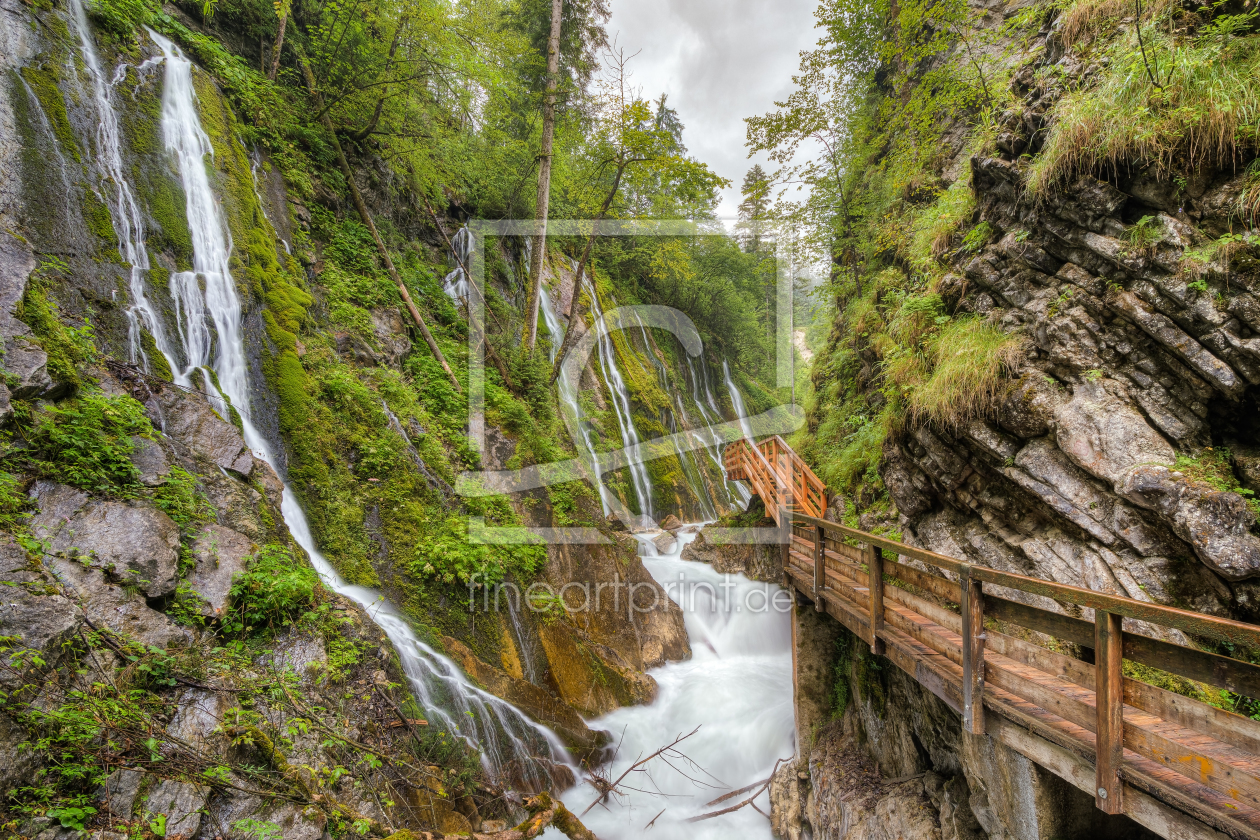 Bild-Nr.: 12419467 Wimbachklamm in Ramsau bei Berchtesgaden erstellt von Michael Valjak