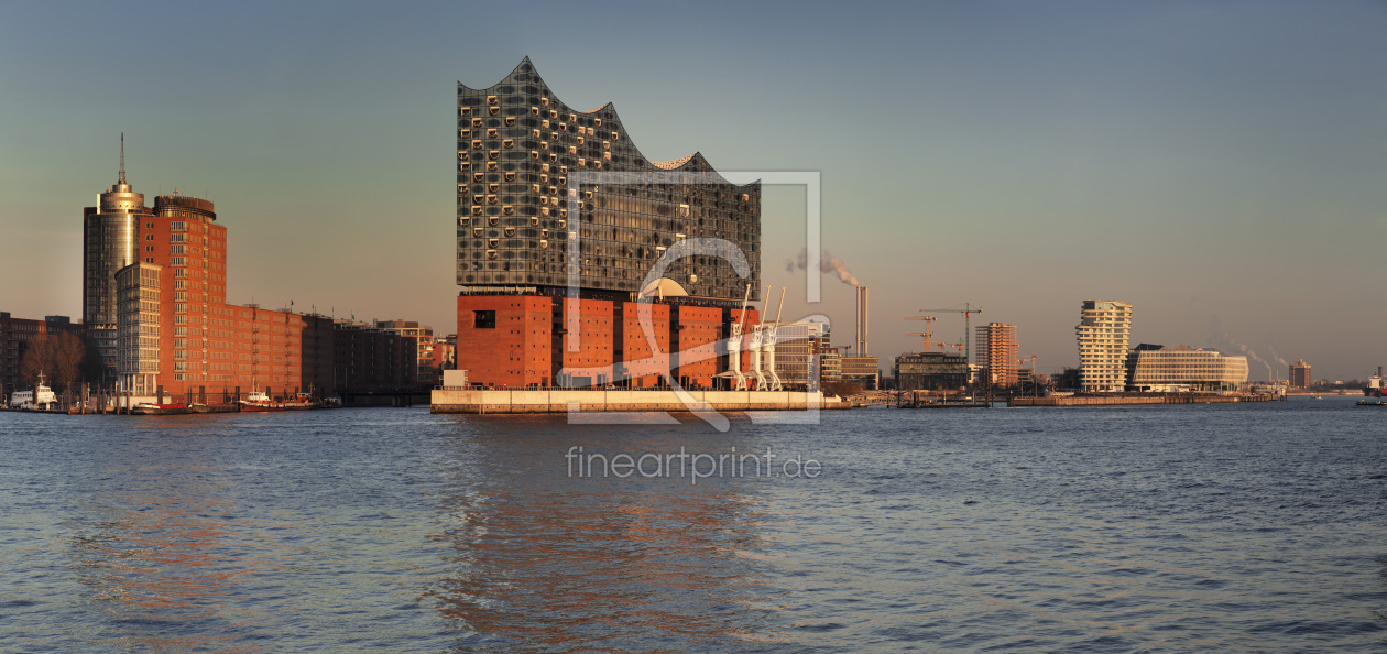 Bild-Nr.: 12421148 Elbphilharmonie bei Sonnenuntergang erstellt von KundenNr-360966