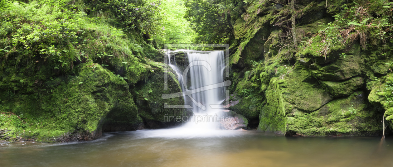 Bild-Nr.: 12423893 Geroldsauer Wasserfall im Schwarzwald erstellt von KundenNr-360966