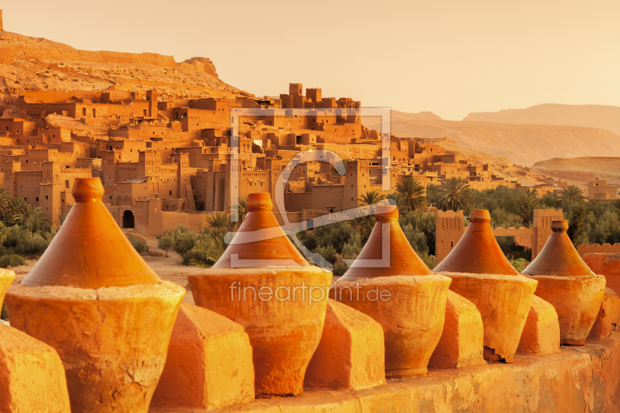 Bild-Nr.: 12423941 UNESCO Weltkulturerbe Kasbah Ait-Benhaddou in Maro erstellt von KundenNr-360966