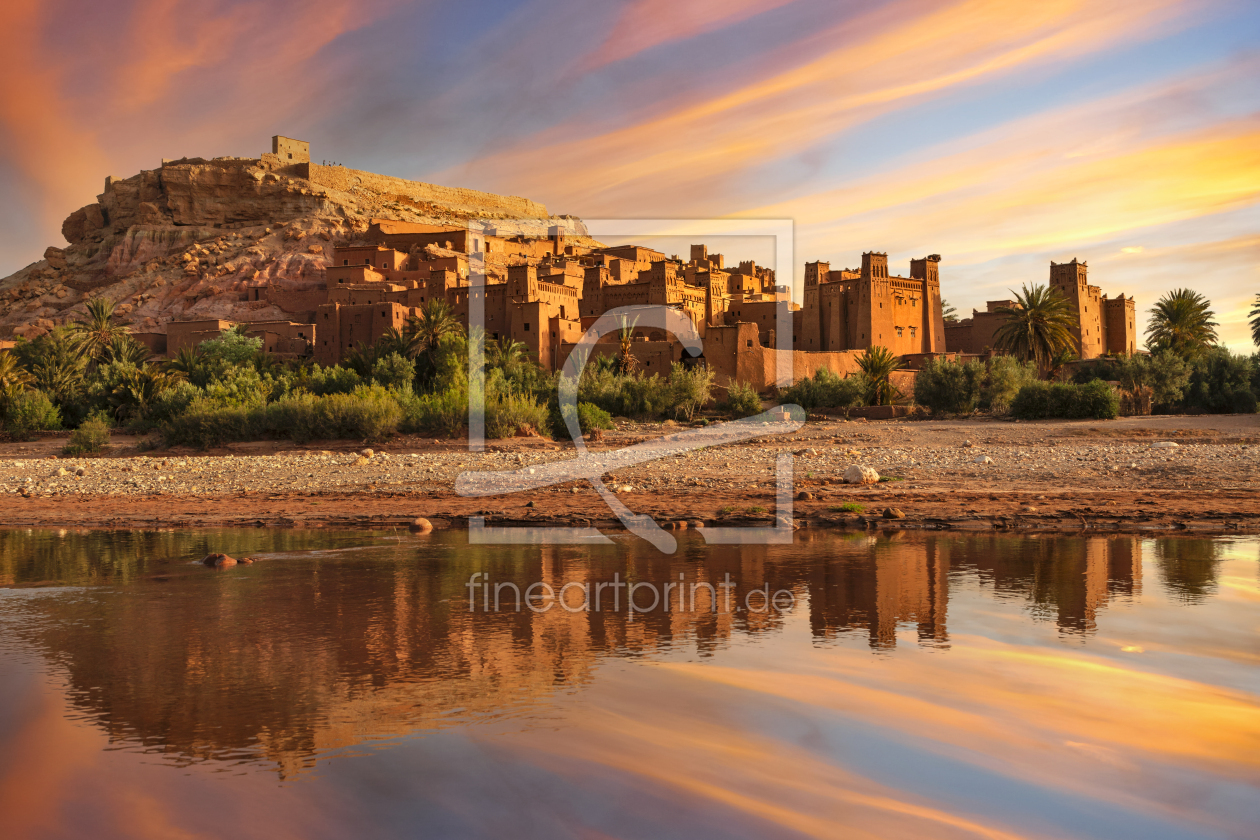 Bild-Nr.: 12423942 UNESCO Weltkulturerbe Kasbah Ait-Benhaddou in Maro erstellt von KundenNr-360966