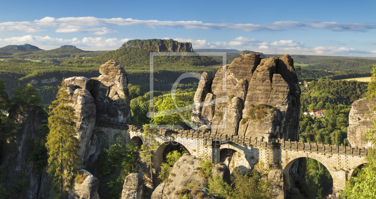 Bild-Nr.: 12424190 Basteibrücke im Elbsandsteingebirge erstellt von KundenNr-360966