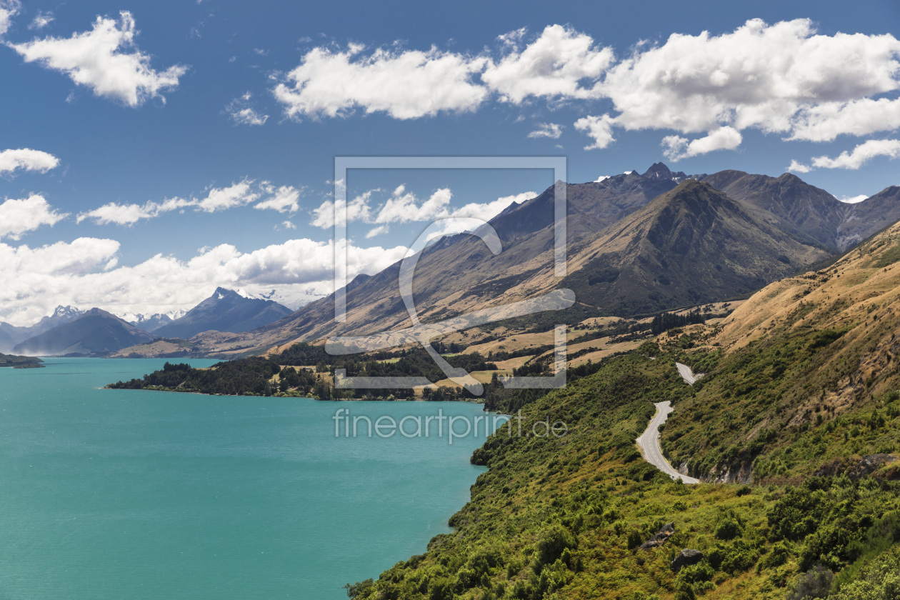 Bild-Nr.: 12424482 Lake Wakatipu in Neuseeland erstellt von KundenNr-360966