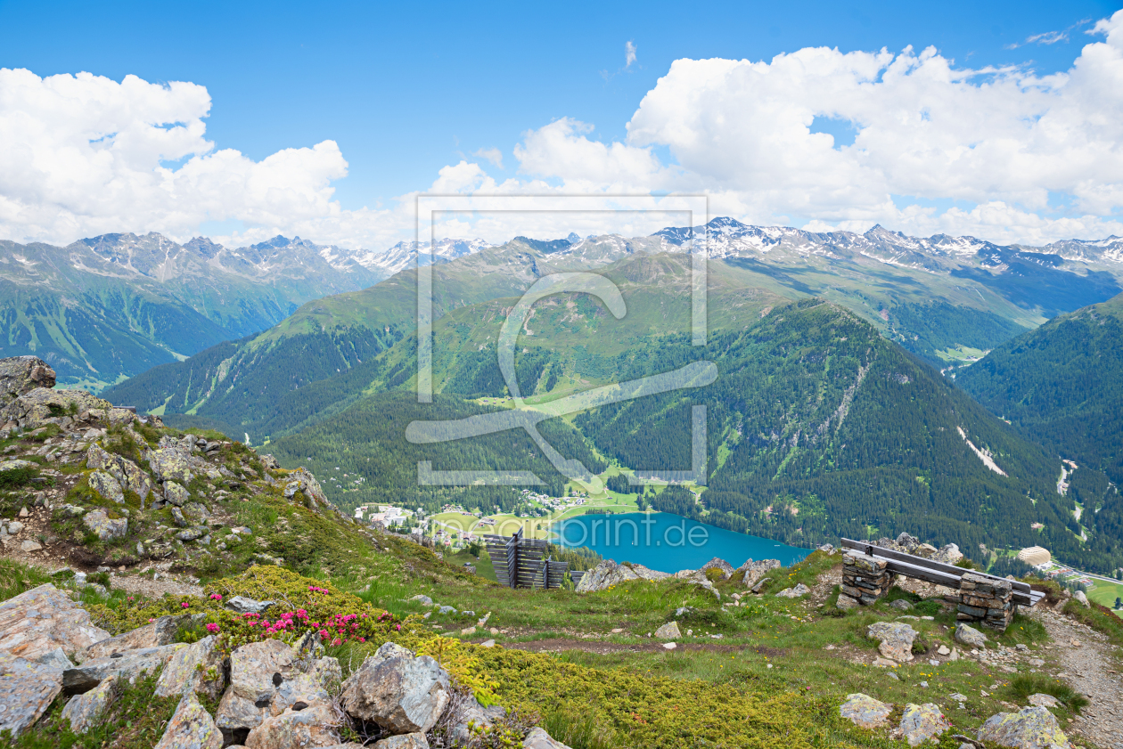 Bild-Nr.: 12424486 Höhenweg Parsenn Schweizer Alpen erstellt von SusaZoom