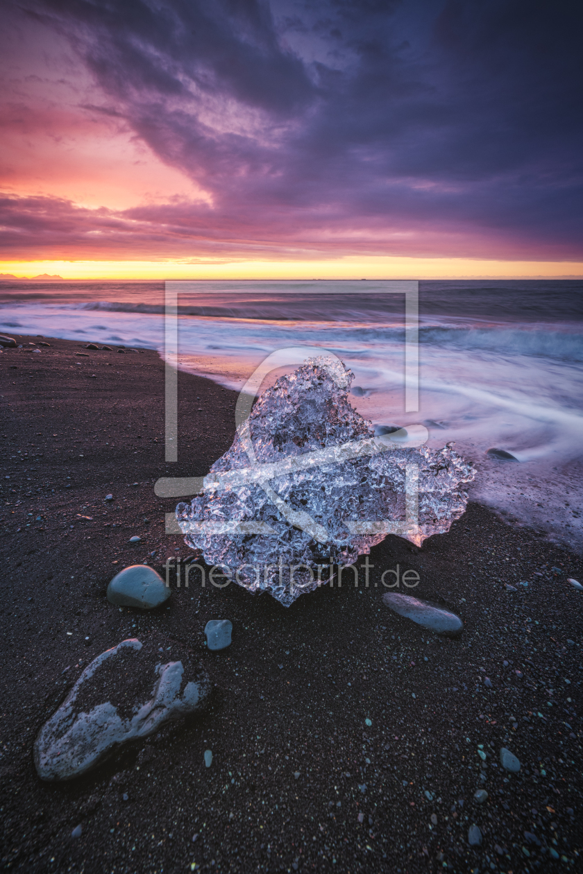 Bild-Nr.: 12425900 Island Diamond Beach Jökulsarlon  erstellt von Jean Claude Castor