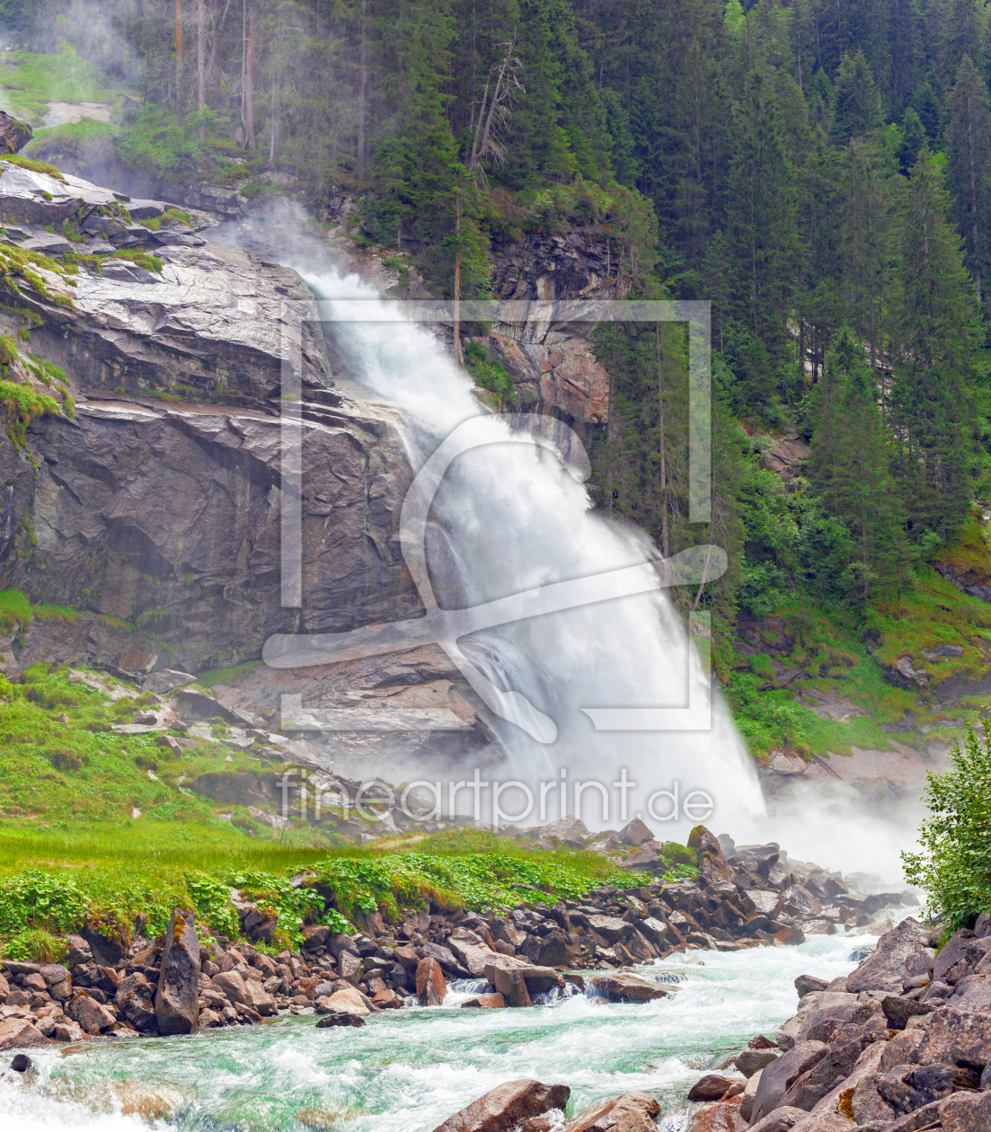 Bild-Nr.: 12427943 Wasserfall erstellt von wompus