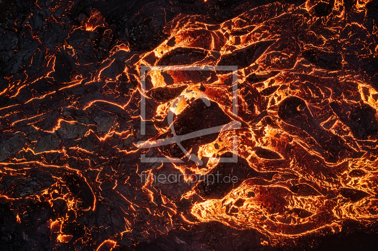 Bild-Nr.: 12429691 Island Geldingadalir Lava Fluss Luftaufnahme erstellt von Jean Claude Castor