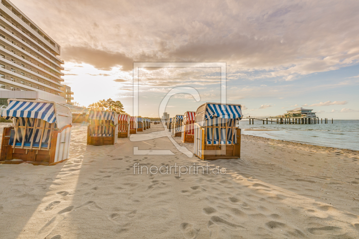 Bild-Nr.: 12434211 Abendlicht am Timmendorfer Strand   erstellt von Ursula Reins