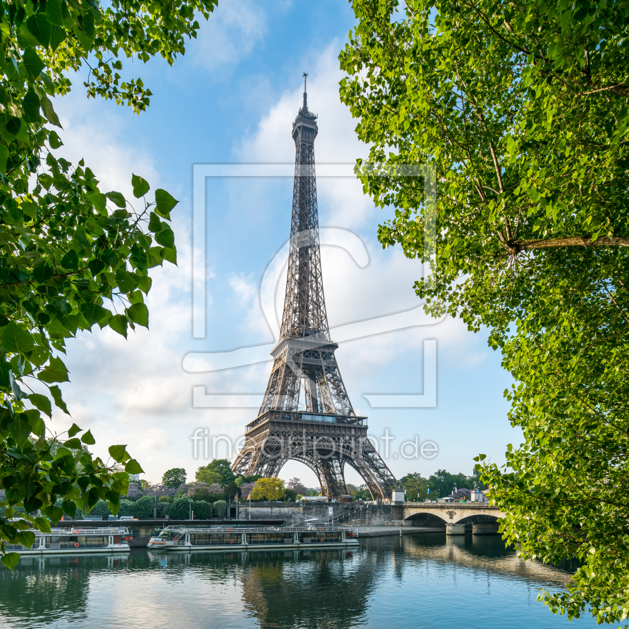 Bild-Nr.: 12436738 Eiffelturm im Frühling erstellt von eyetronic