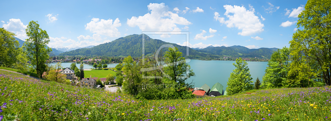 Bild-Nr.: 12438019 Leebergpanorama am Tegernsee erstellt von SusaZoom