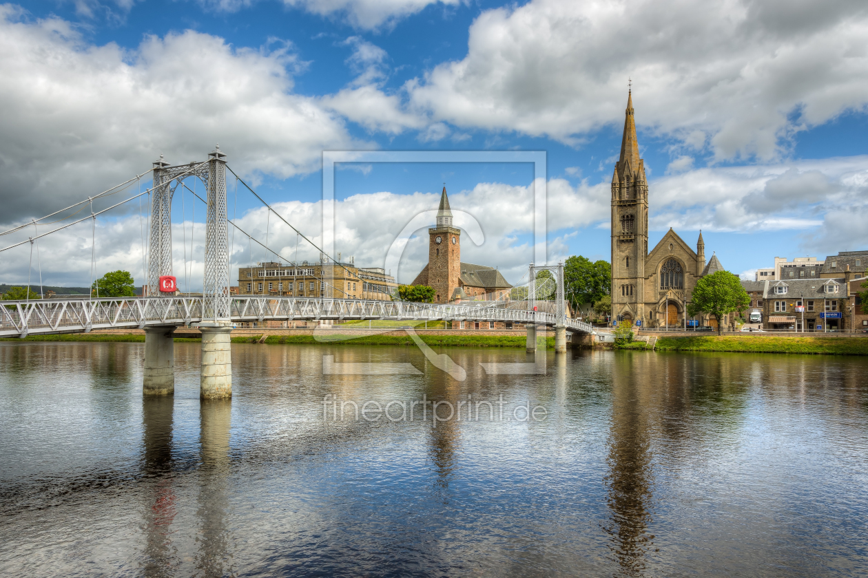 Bild-Nr.: 12438203 Inverness in Schottland erstellt von Michael Valjak