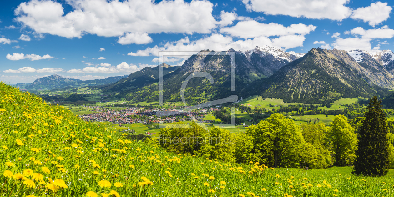 Bild-Nr.: 12438315 Frühling in Oberstdorf erstellt von Walter G. Allgöwer