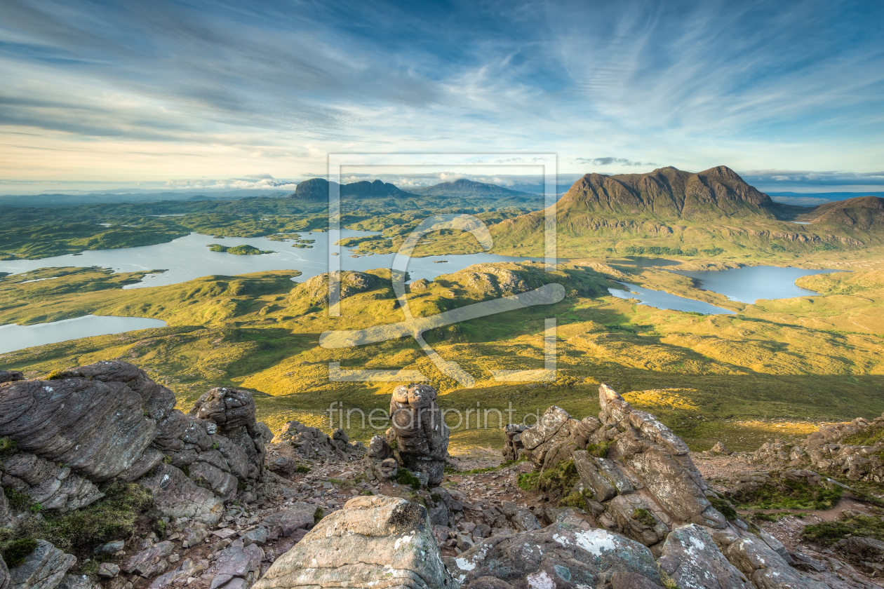 Bild-Nr.: 12438335 Aussicht vom Stac Pollaidh in Schottland erstellt von Michael Valjak